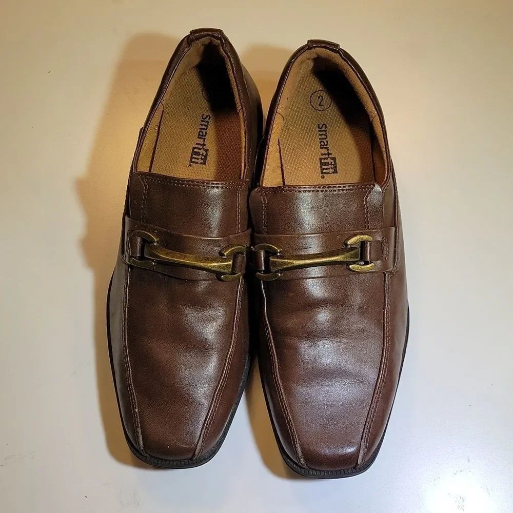 SMART FIT BOYS SLIP ON DRESS SHOES